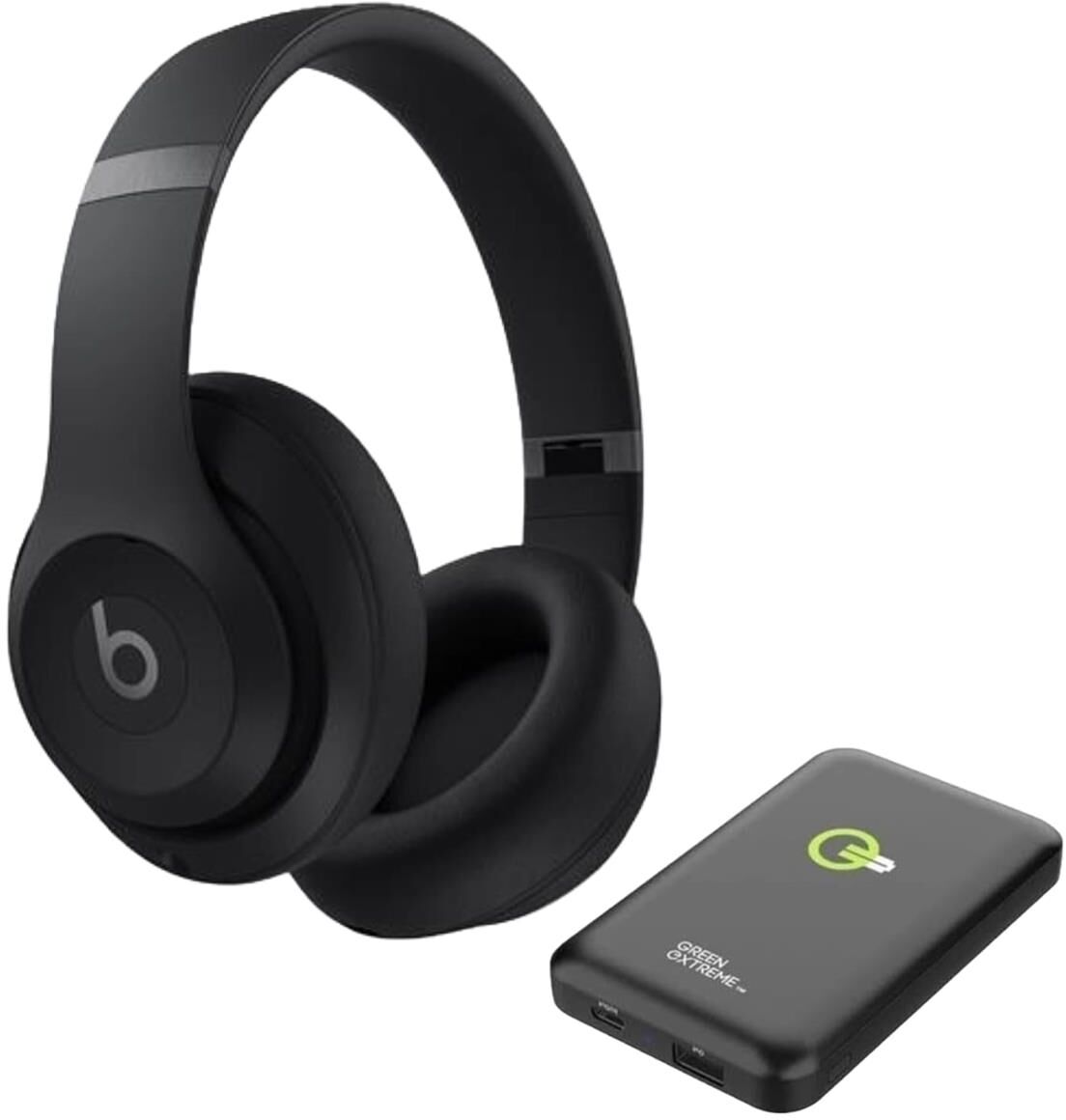 Beats by Dr. Dre Beats Studio Pro Headphones, Black with 10000mAh Power Bank