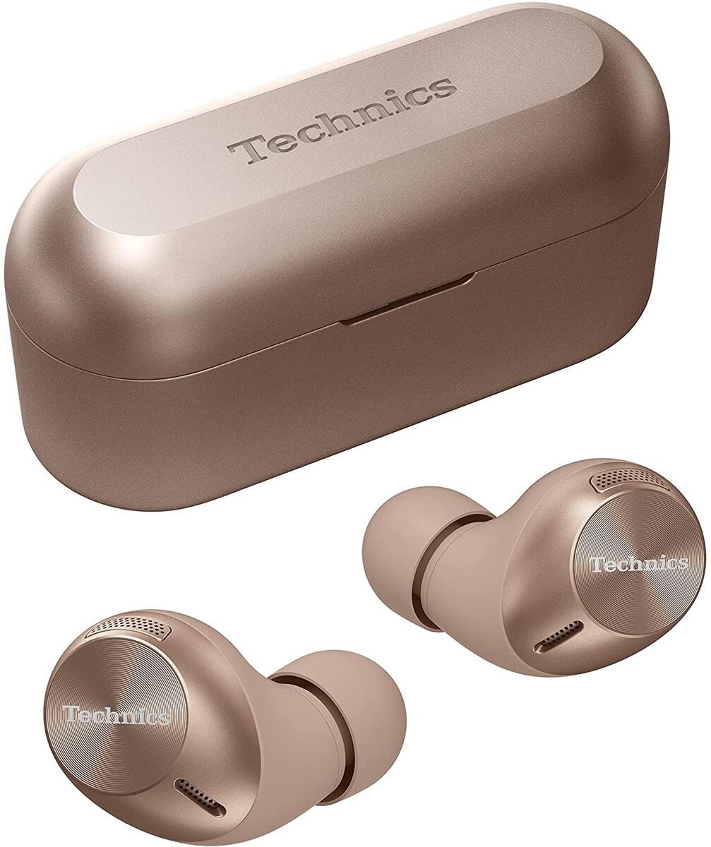 Panasonic Technics EAH-AZ40W True Wireless Earbuds, Rose Gold