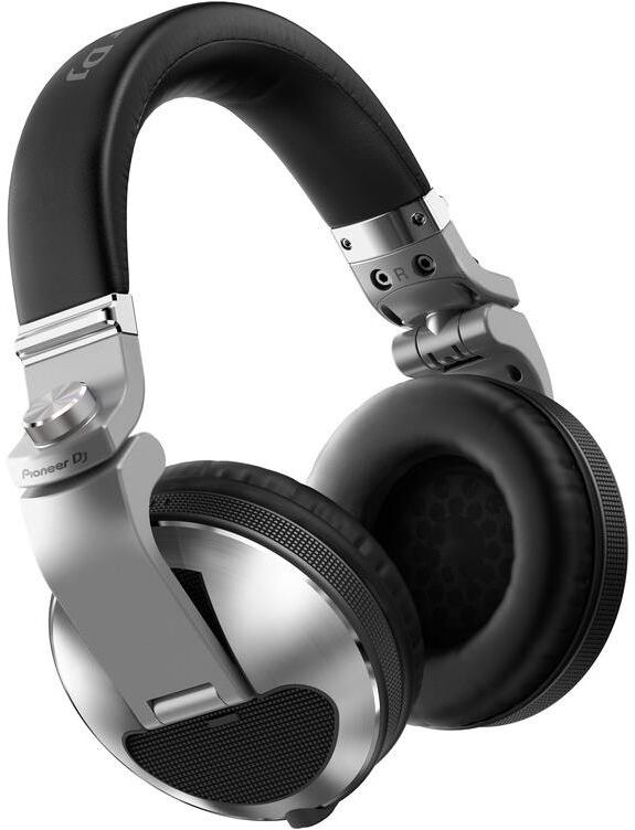 Pioneer Electronics HDJ-X10 Professional Over-Ear DJ Headphones, Silver