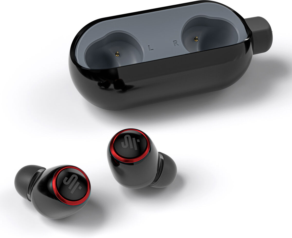 Saramonic SR-BH40-B Ultra-Compact True Wireless Stereo Earbuds, Black