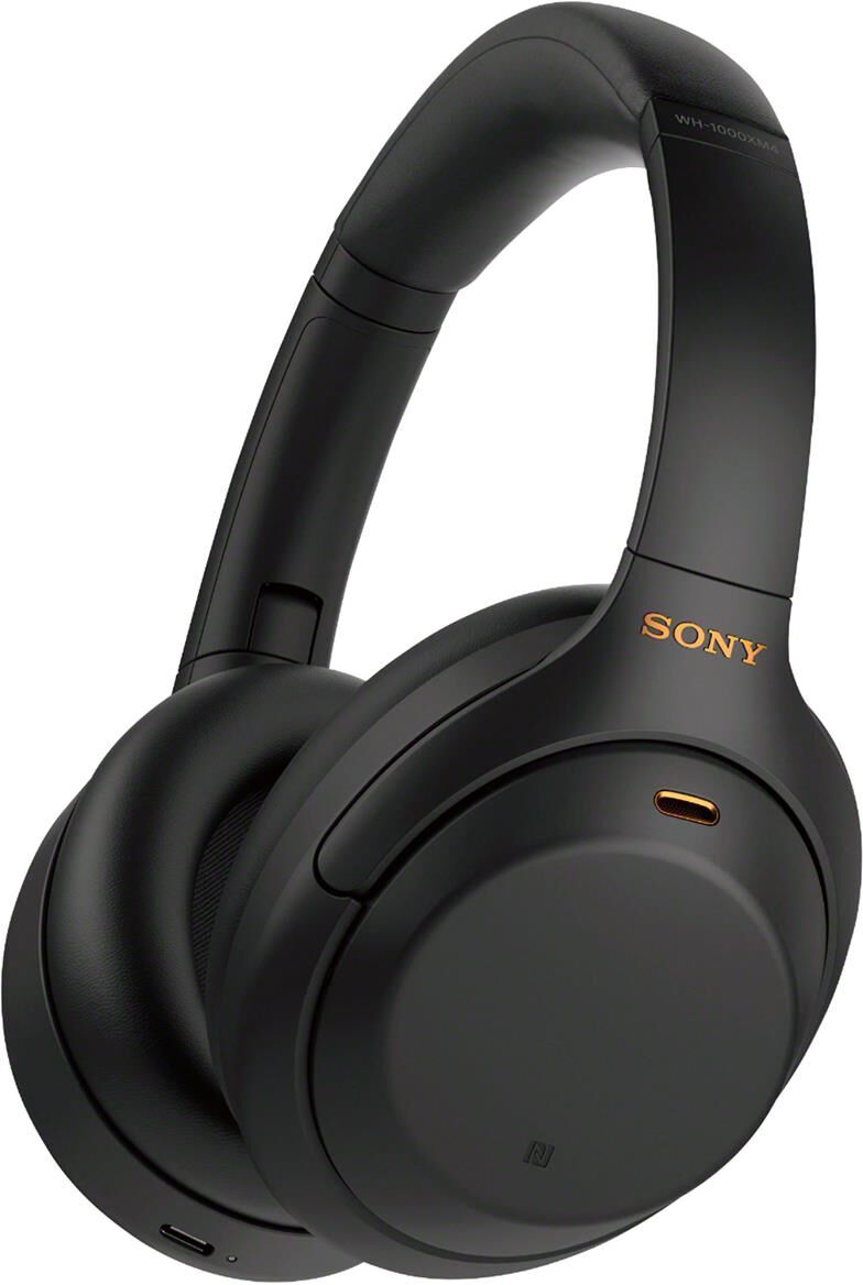 Sony WH-1000XM4 Wireless Over the Ear Noise Cancelling Headphones, Black