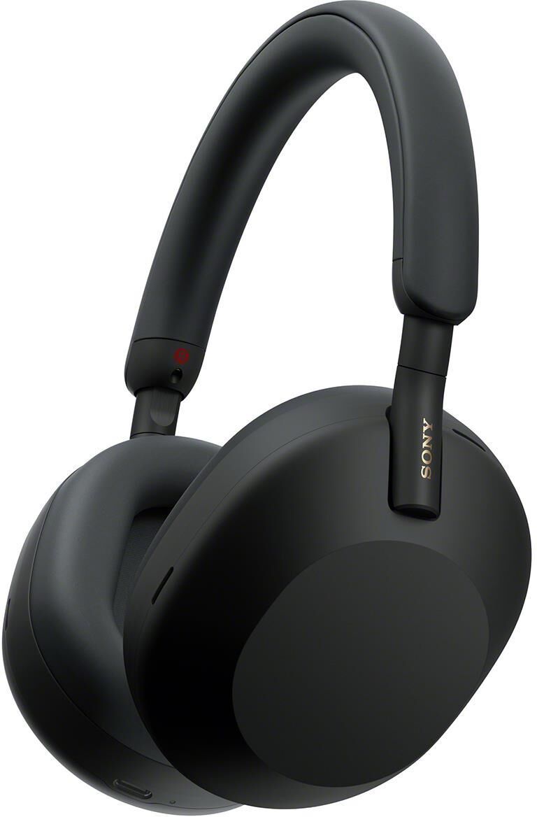 Sony WH-1000XM5 Wireless Closed-Back Over-Ear Noise Cancelling Headphones, Black