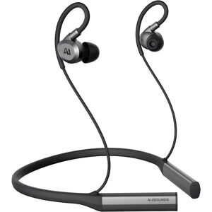 Ausounds AU-Flex ANC Wireless Noise-Cancelling Neckband Earphones, Black