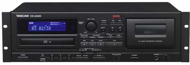 Tascam CD-A580 Cassette, USB &amp; CD Player/Recorder