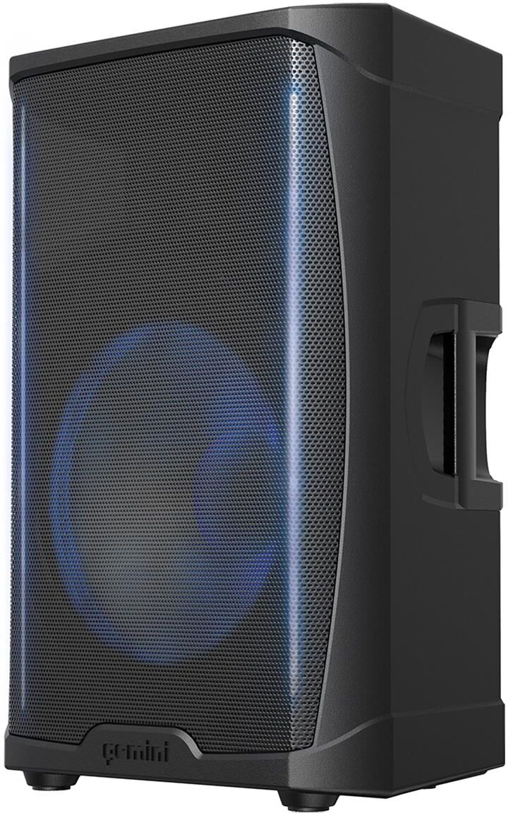 Gemini GD-L215PRO 15&quot; 1300W 2-Way Powered PA Bluetooth Speaker with LED Light