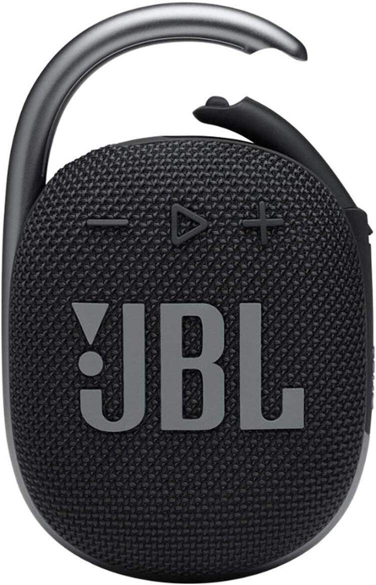 JBL Clip 4 Waterproof Portable Bluetooth Speaker Black