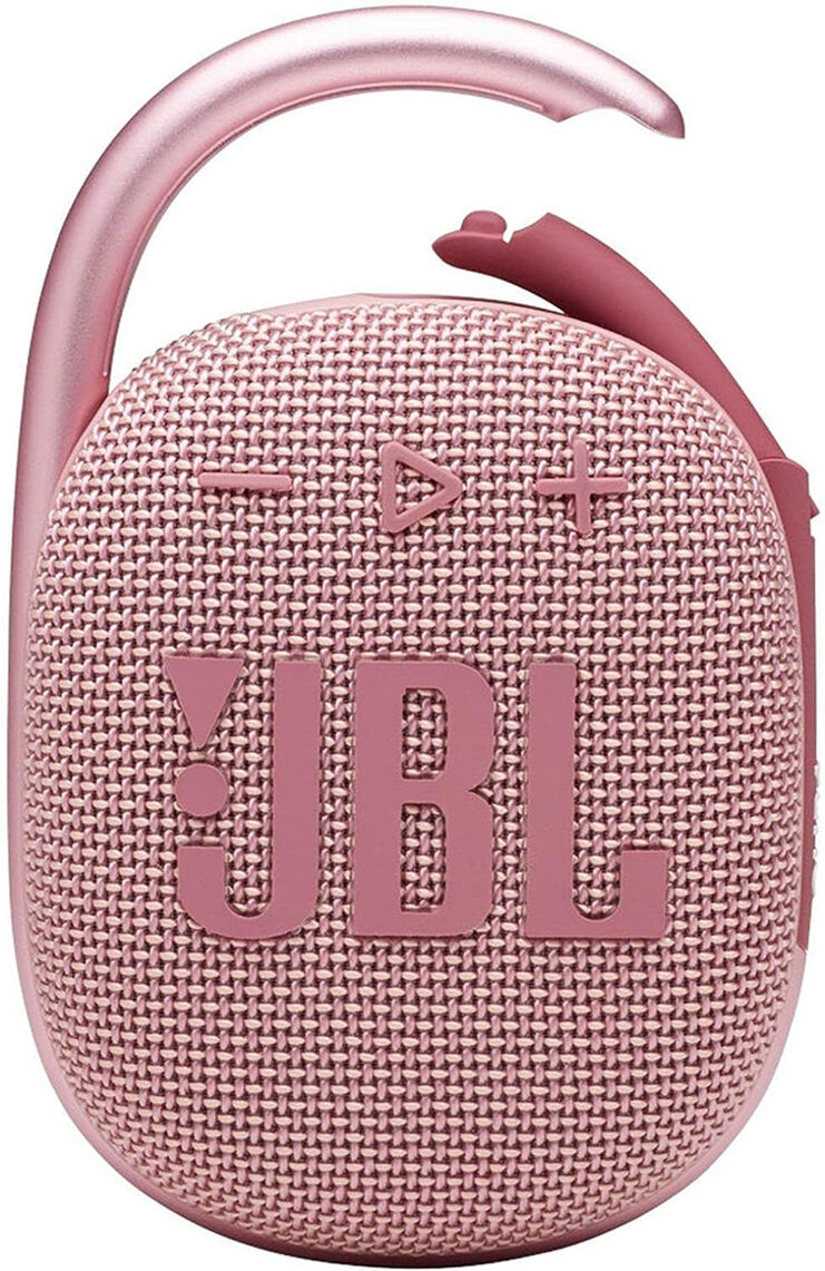 JBL Clip 4 Waterproof Portable Bluetooth Speaker Pink