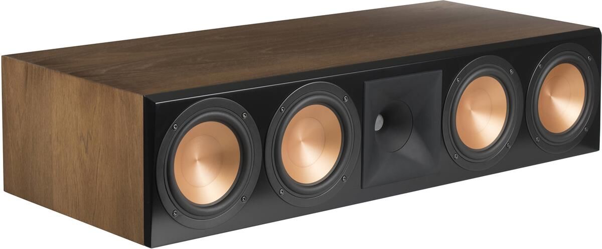 Klipsch Reference RC-64 III Quad 6.5&quot; 800W 2.5-Way Center Channel Speaker Walnut