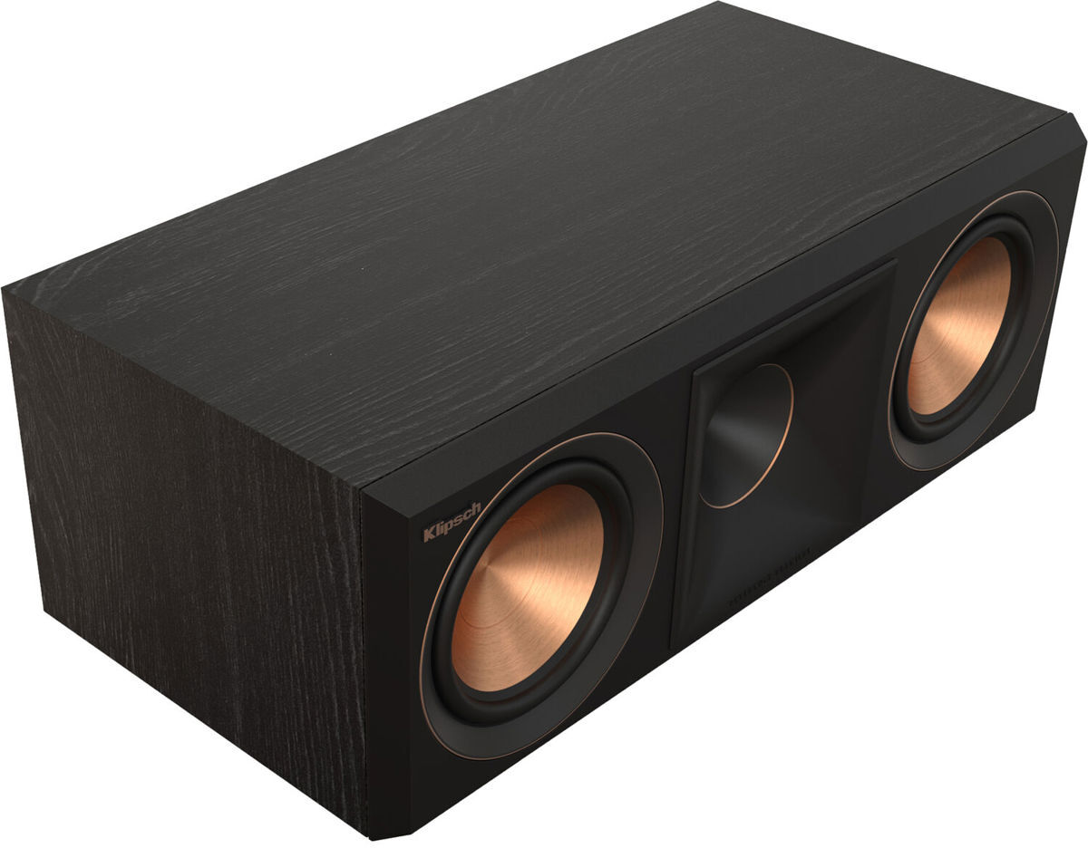 Klipsch RP-500C II Dual 5.25&quot; 400W 2.5-Way Center Channel Speaker Ebony