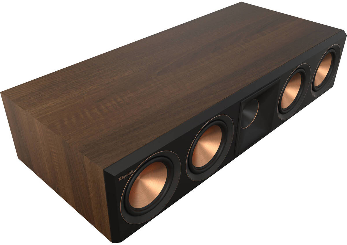 Klipsch Reference Premiere RP-504C II 5.25&quot; 600W 2.5-Way Center Channel Speaker Walnut