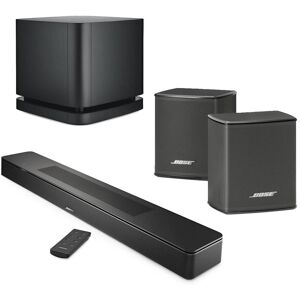 Bose Smart Soundbar 600 with Wireless Surround Speakers (Pair), Bass Module 500