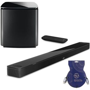 Bose Smart Ultra Dolby Atmos Soundbar, Black with Bass Module 700