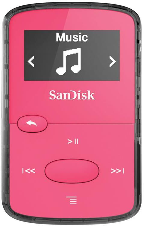 SanDisk 8GB Clip Jam MP3 Player, Pink