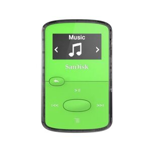 SanDisk 8GB Clip Jam MP3 Player, Green