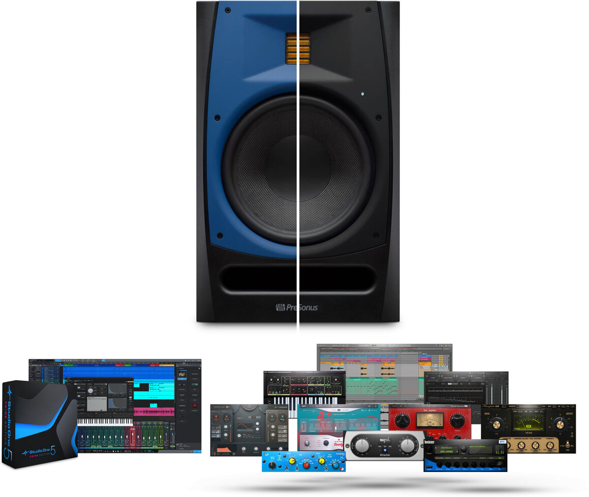 PreSonus R Series 8&quot; AMT Studio Monitor with Software Suite