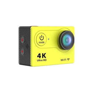 IPM 4K Waterproof 12MP Ultra HD Action Camera with Wi-Fi, Yellow