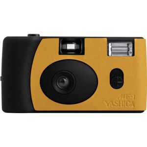 Yashica MF-1 Snapshot Art 35mm Film Camera, Orange &amp; Black