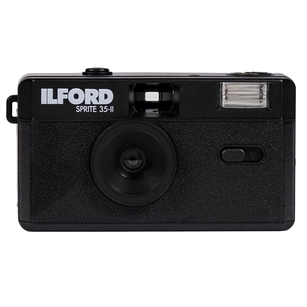 Ilford Sprite 35-II 35mm Reusable Film Camera, Black
