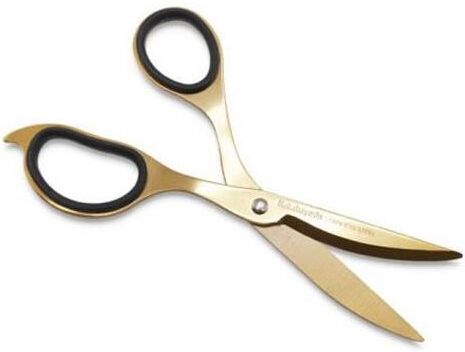 Itoya ProFolio Hikigiri 7&quot; Slim Scissors, Citrus