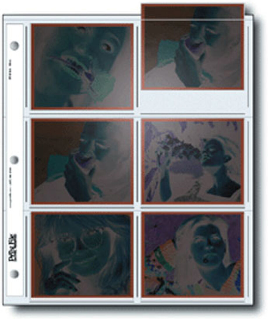 Print File 390325 Archival Polaroid 665 Negative Pages