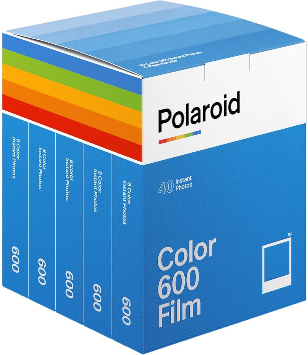 Polaroid Originals Color 600 Instant Film, 8 Exposures, 5-Pack