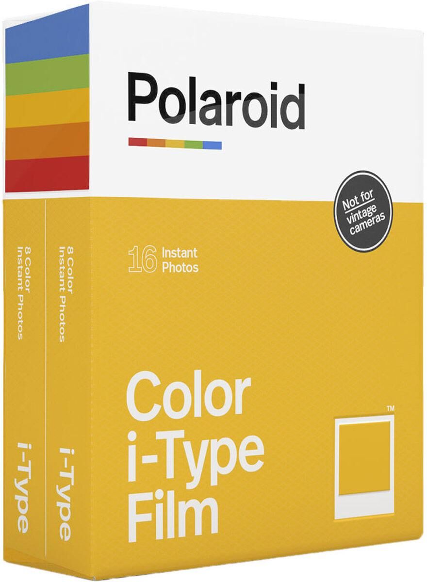 Polaroid Originals Color i-Type Instant Film, 8 Exposures, 2-Pack