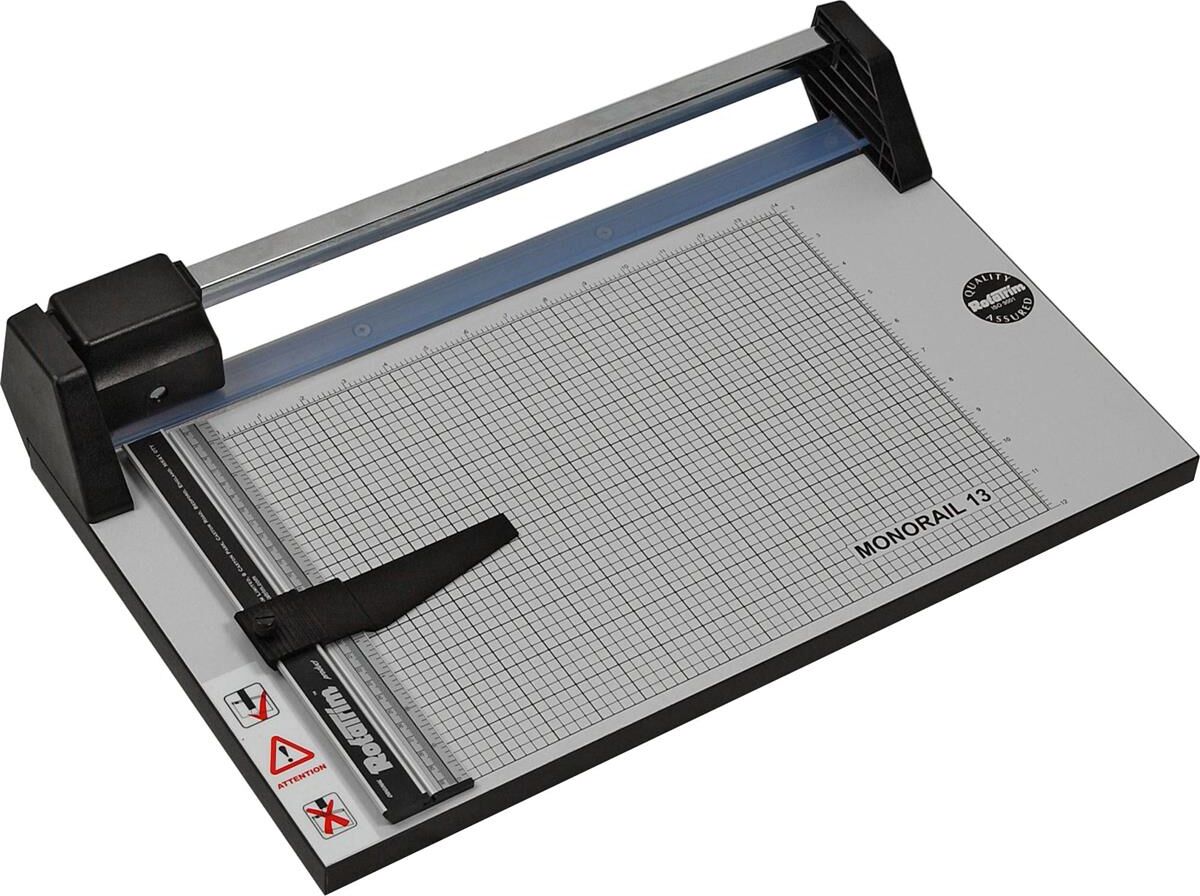 RotaTrim 13&quot; Monorail Rotary Paper Cutter / Trimmer