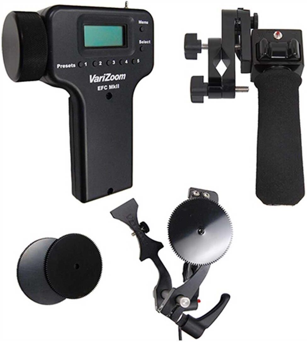 VariZoom Pistol Grip Zoom and Electronic Focus Kit for Canon Lenses