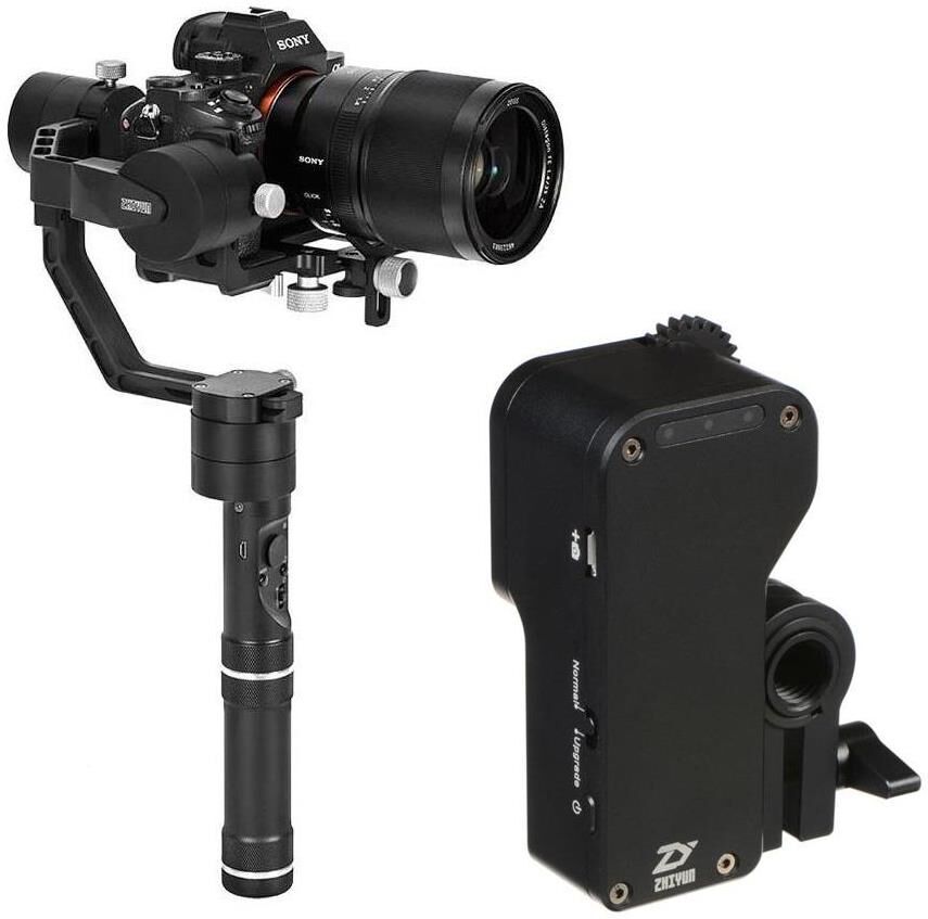 Zhiyun Crane 2 Pro 3-Axis DSLR Camera Gimbal Stabilizer W/Servo Follow Focus Mtr