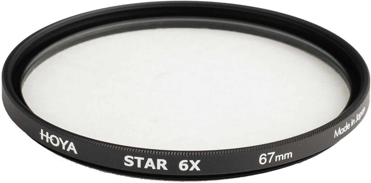 Hoya 67mm Creative Star 6X Cross Screen Glass Filter