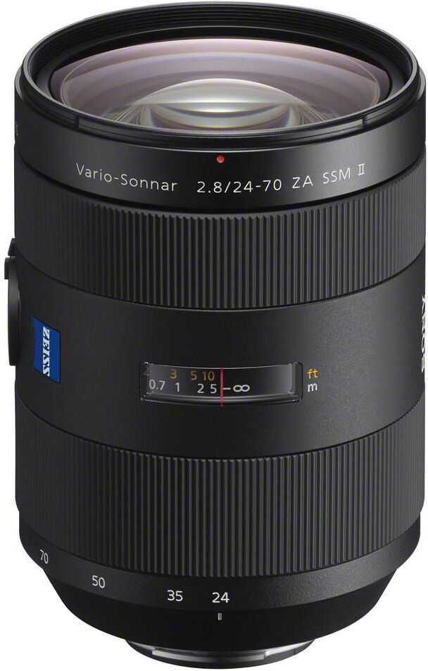 Sony 24-70mm f/2.8 Vario-Sonnar T* Zeiss ZA SSM II, A-Mount Lens