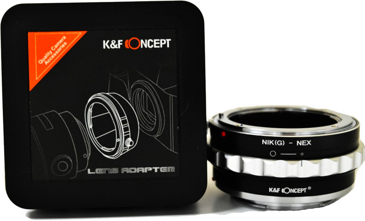 K&F Concept K&amp;F Concept High Precision Lens Adapter, Cooper Mount, NIK(G)-NEX II