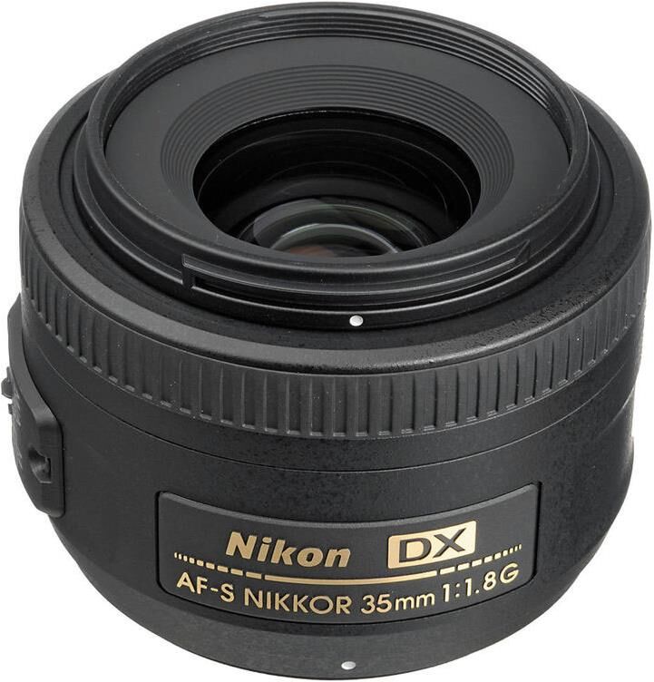 Nikon 35mm f/1.8G AF-S DX NIKKOR Lens for DSLR Cameras