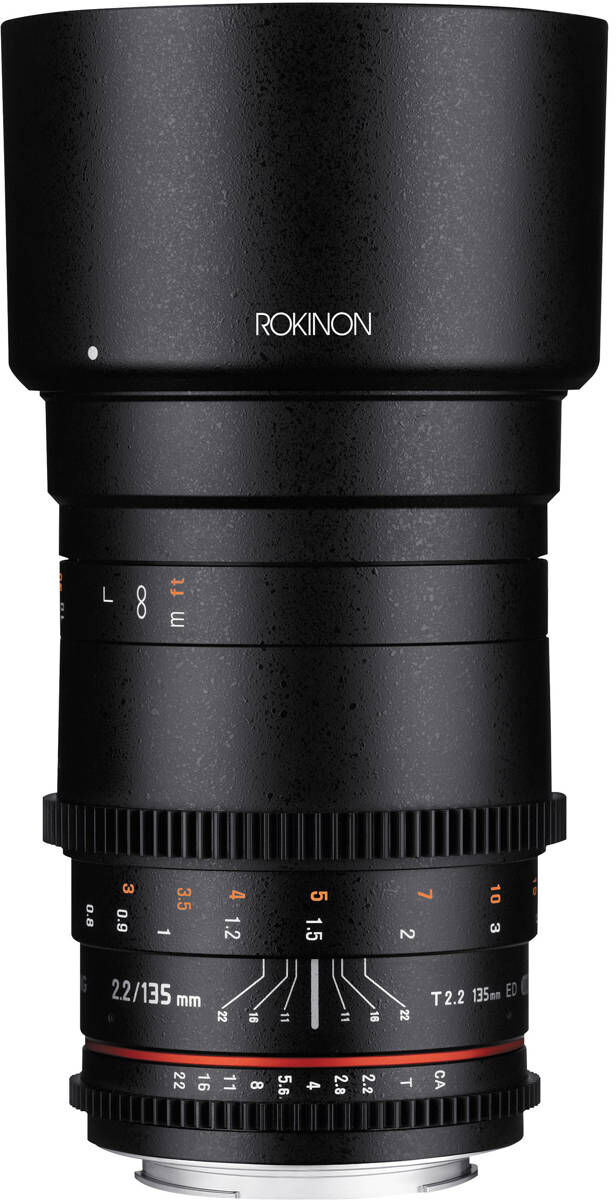 Rokinon 135mm T2.2 Cine DS Lens for Canon EF