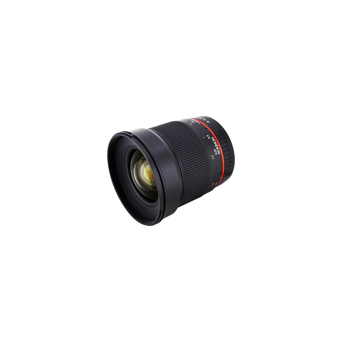 Rokinon 16mm F/2.0 ED AS UMC CS Lens for Canon M Mount Cameras