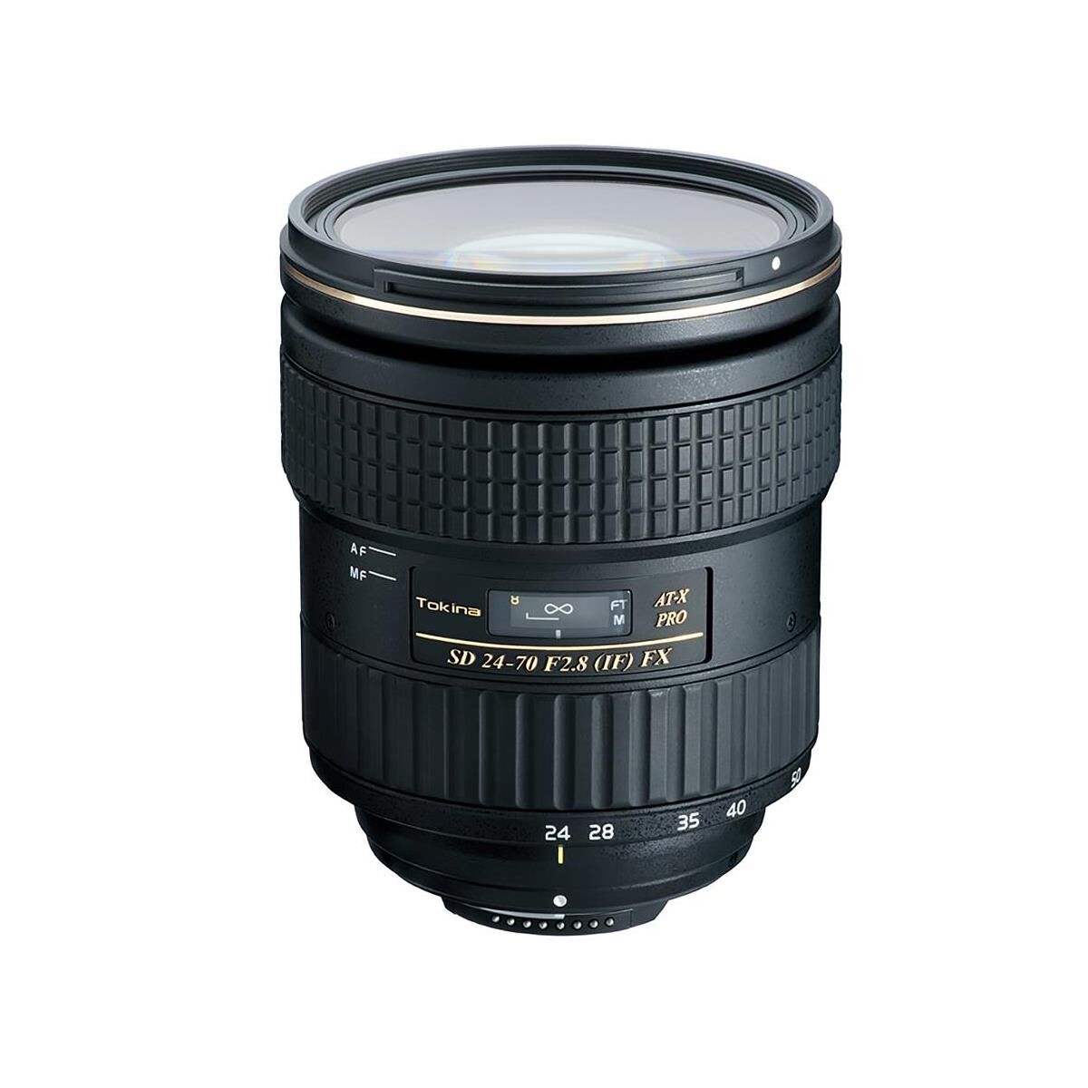 Tokina 24-70mm F/2.8 AT-X Pro FX Lens for Nikon Digital SLR Cameras