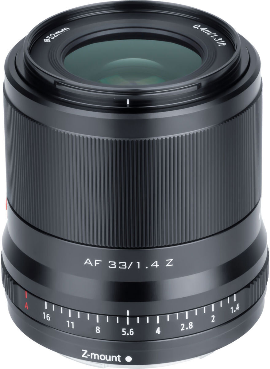 Viltrox AF 33mm f/1.4 Z Lens for Nikon Z, Black