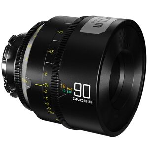 DZOFILM Gnosis 90mm T2.8 Macro Prime Lens for LPL w/PL &amp; EF Mounts, Feet, Black