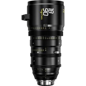 DZOFILM Tango 18-90mm T2.9 S35 Zoom Lens for PL Mount and Canon EF, Black Feet