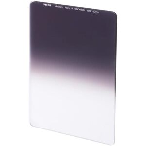 NiSi 100x150mm Nano Medium-Edge Graduated IRND 0.9 (3 Stop) Filter