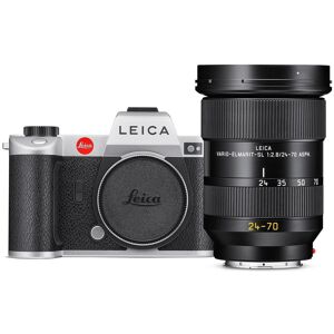 Leica SL2 Mirrorless Camera, Silver w/Vario-Elmarit-SL 24-70mm f/2.8 ASPH Lens