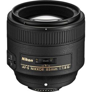 Nikon 85mm f/1.8G AF-S FX NIKKOR Lens - U.S.A. Warranty
