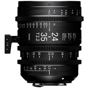 Sigma 24-35mm T2.2 FF Cine Lens for Canon EF, Meter