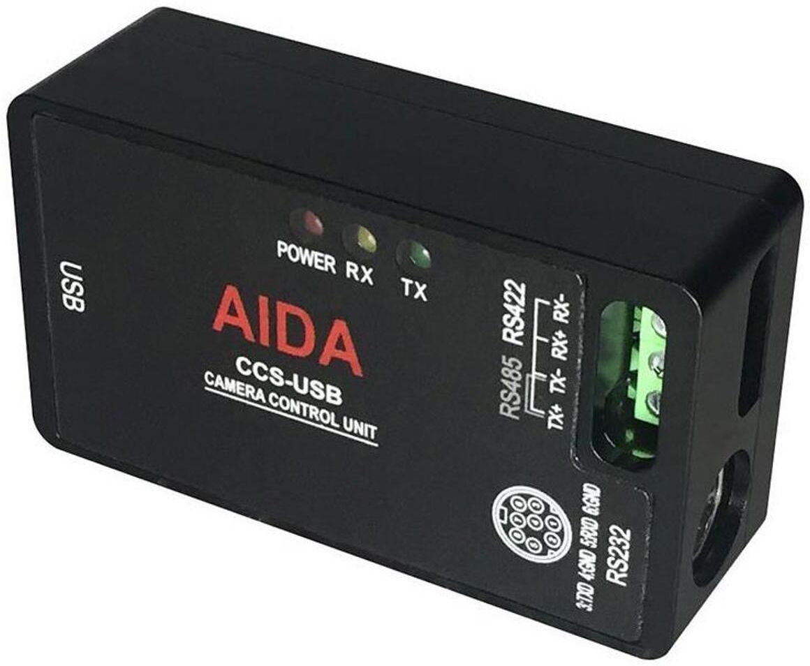 AIDA VISCA USB 3.1 Gen 1 Camera Control Unit and Software