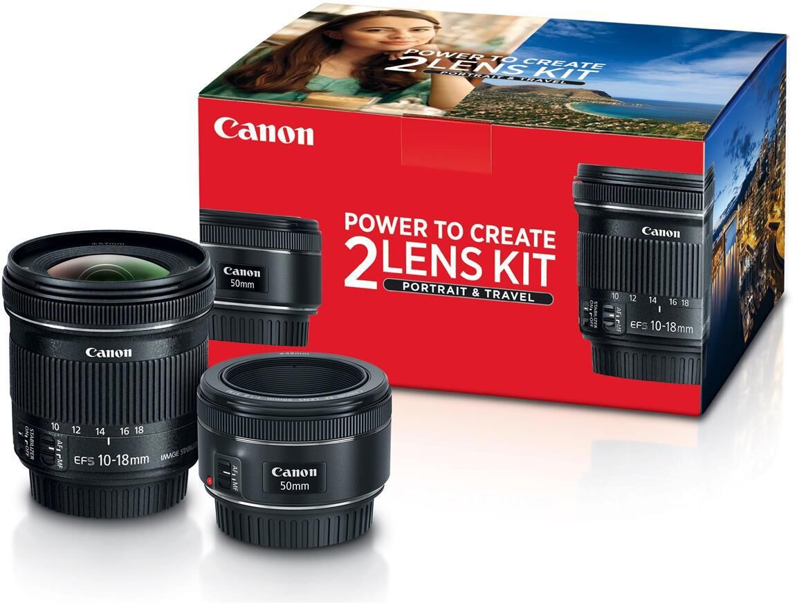 Canon Portrait &amp; Travel 2 Lens Kit