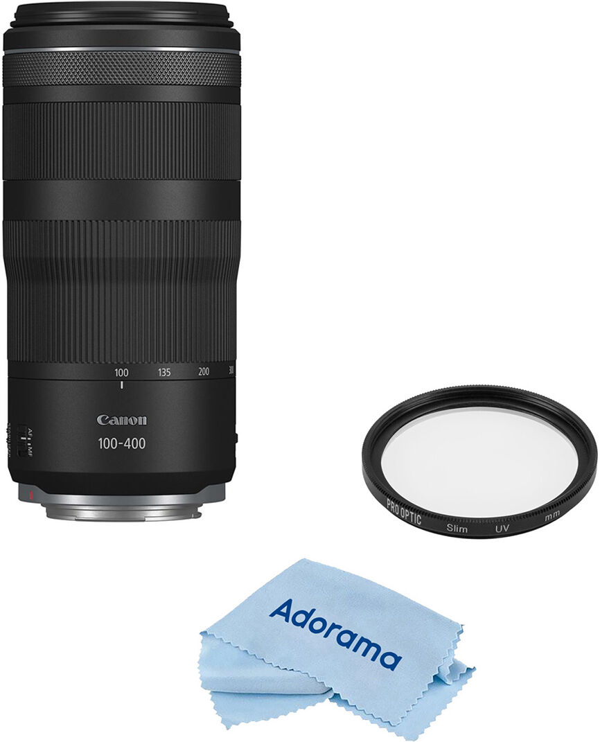 Canon RF 100-400mm f/5.6-8 IS USM Lens with Accessories Kit