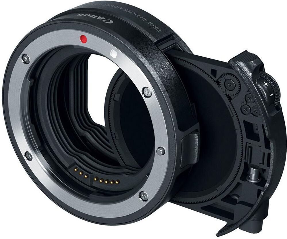 Canon EF-EOS R Drop-In Filter Lens Mount Adapter with Circular Polarizing Filter