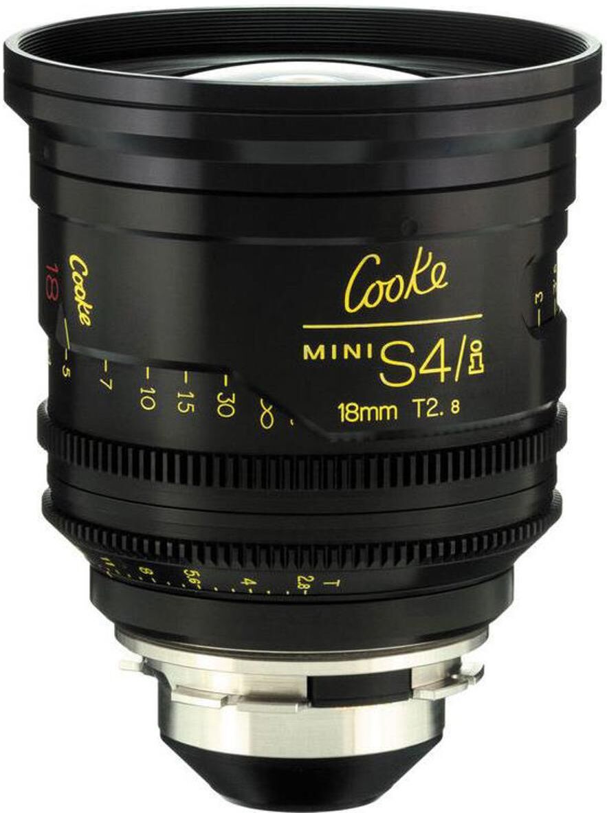 Cooke 18mm T2.8 miniS4/i Cine Lens for PL Mount, Feet