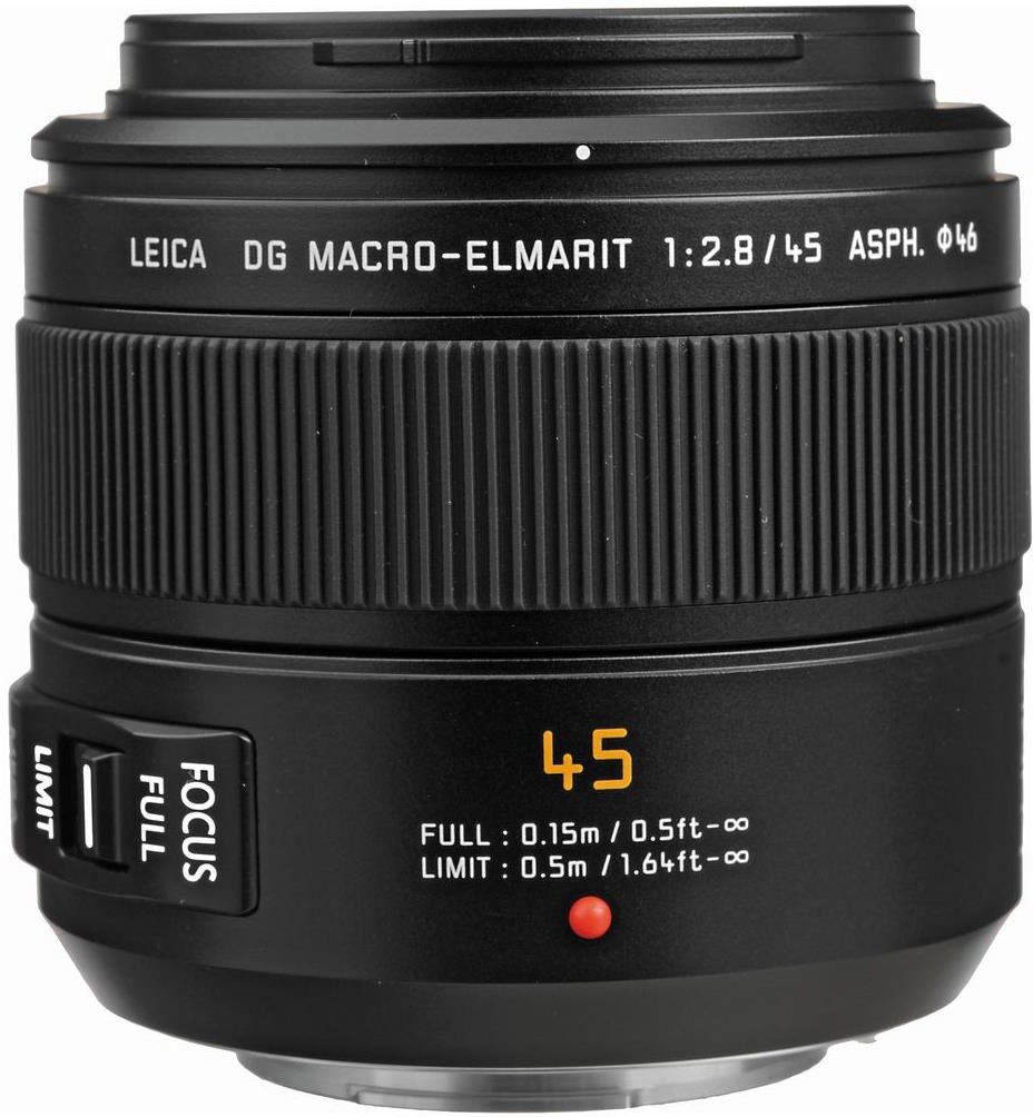 Panasonic Lumix G Leica DG Macro-Elmarit 45mm f/2.8 Aspherical Lens for MFT