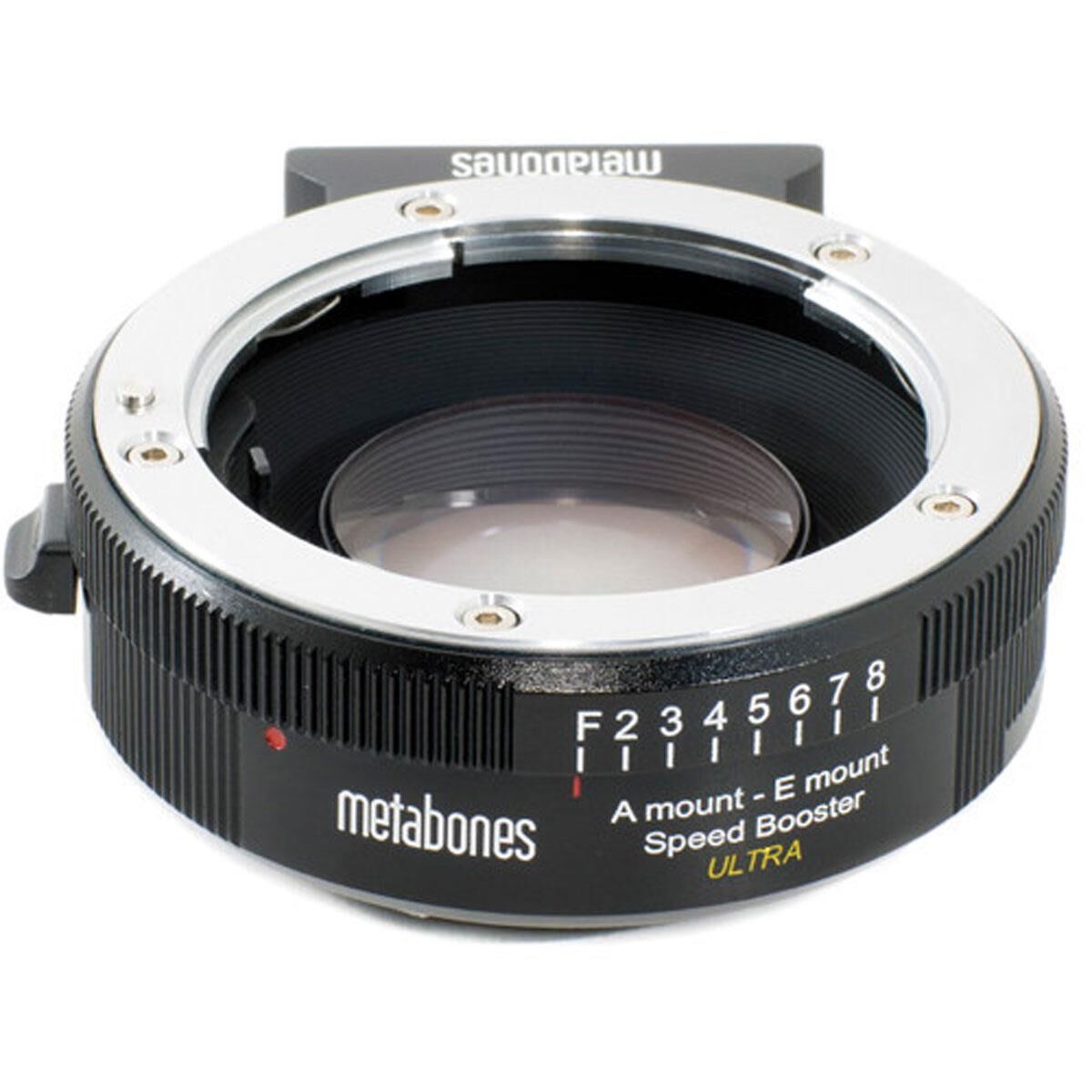 Metabones Sony A-Mount Lens to E-Mount Camera ULTRA Speed Booster, Matte Black